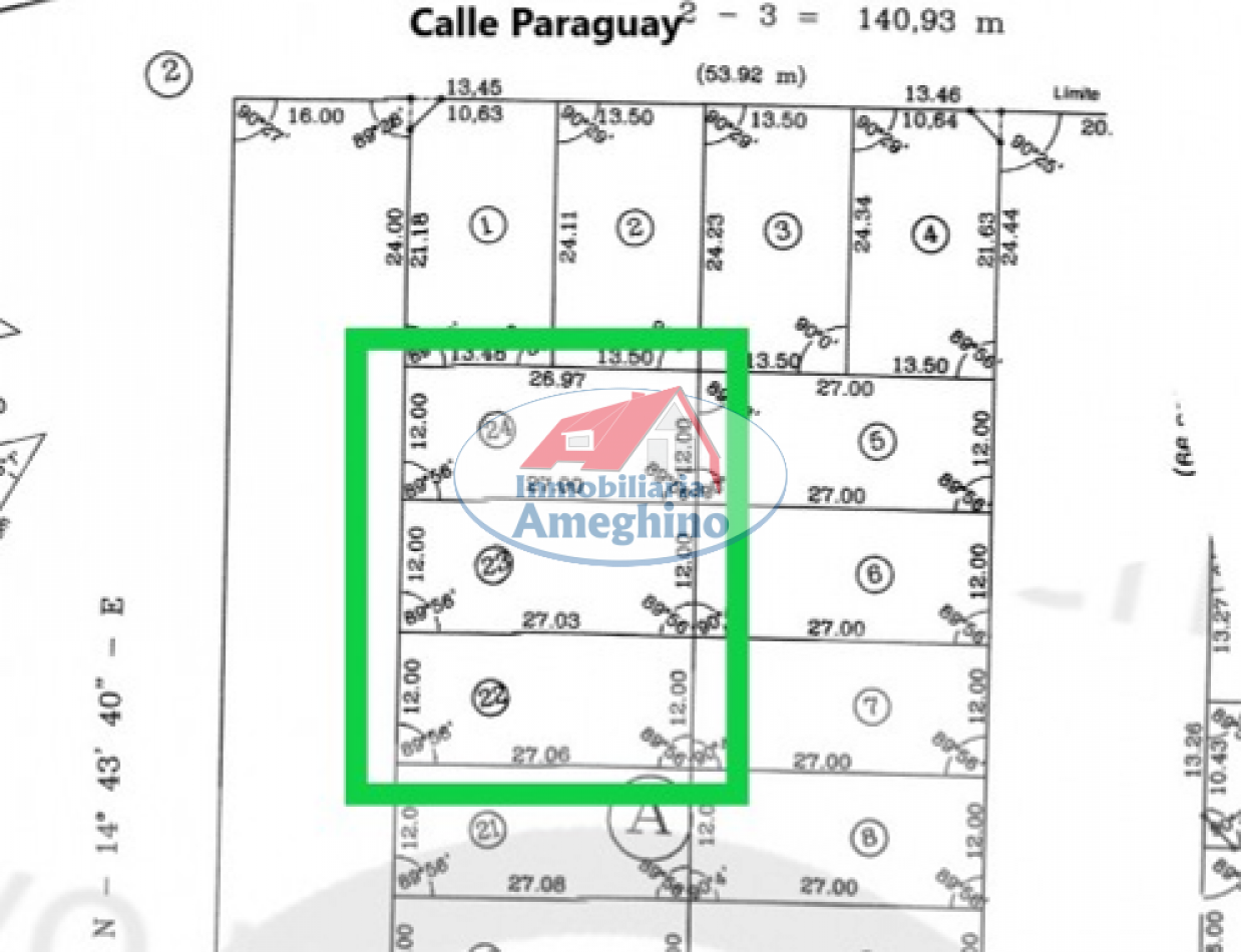 Lotes  en venta 